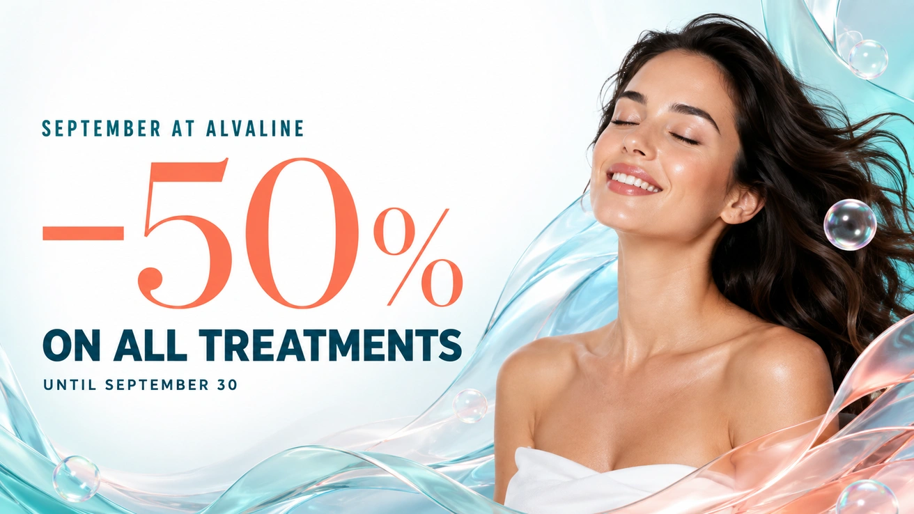 −50% on all treatments in September, until September 30