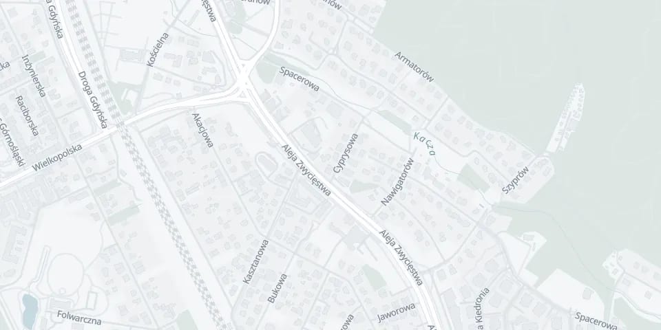 Карта · центр ALVALINE Гдыня